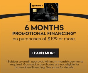 Flexible financing available through Synchrony